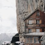 Off-The-Beaten-Path Destinations - Brown Wooden House on Edge of Cliff