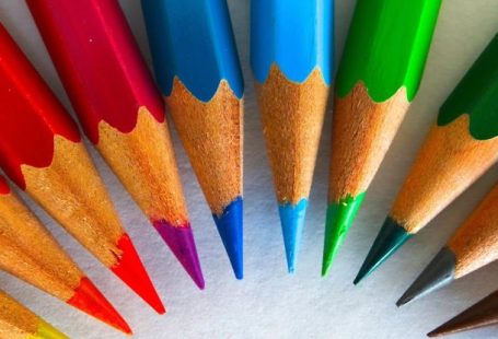 Energy-Saving Tips - Green Red Yellow Colored Pencil