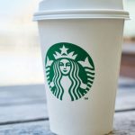 Brand - Closed White and Green Starbucks Disposable Cup