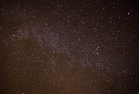 Amateur Astronomy - The milky is seen in the night sky